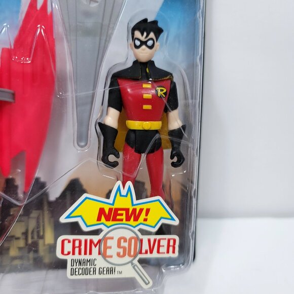 Batman Adventures Crime Fighter Robin Figure Sealed The New Crime Solver Kenner - Picture 2 of 5